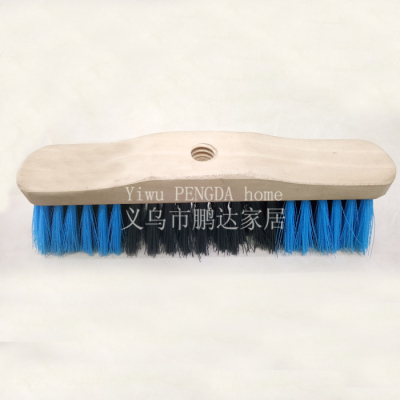 Wood screw tooth brush brush length 30 cm Mu Shua broom factory wholesale