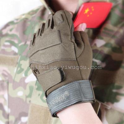 Outdoor sports fitness riding mountaineering tactical Black Hawk antiskid glove