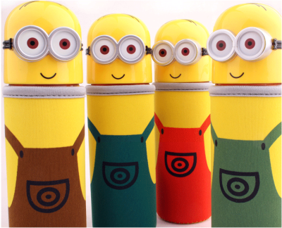 In 2016, a new minion glass thermos cup was launched