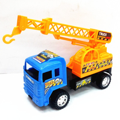 New type of children's engineering toys, plastic inertia project of the crane puzzle toys