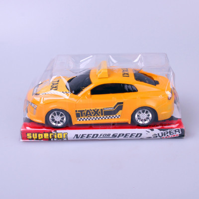 The new children's toys wholesale trade stall inertia cartoon toy car taxi rental