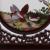 Double-sided Embroidery Garden 20 manufacturers direct Bird Pattern Circular Table Screen