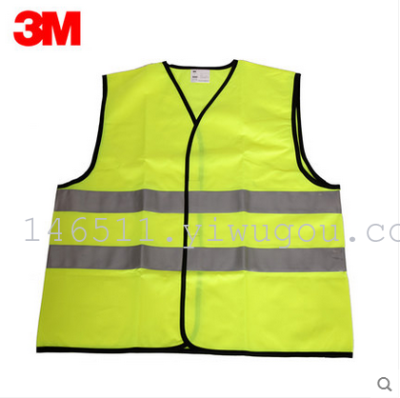 3M reflective safety vest reflective vest vest vest riding at night traffic warning fluorescent vest