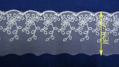Lace mesh lace embroidery lace cotton flower soluble lace accessories