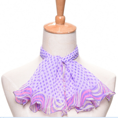 Professional lady qiao her small square scarf