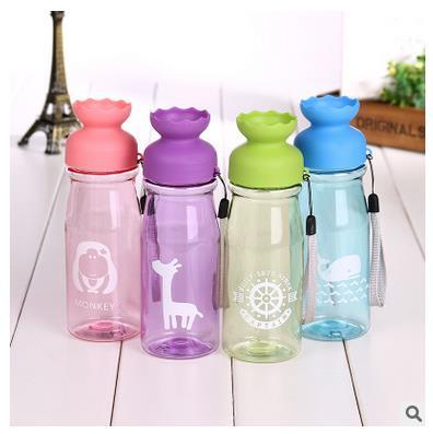 Creative Cup net cup cup lid with exquisite exquisite color portable cup sports bottle