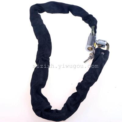 Chain lock iron Chain cover cloth Chain lock bicycle lock motorcycle lock glass door lock