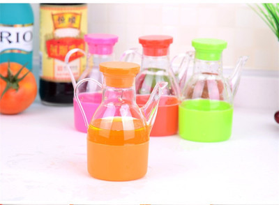 Environmental protection plastic oiler seasoning bottle non-toxic tasteless seasoning vinegar bottle kitchen sauce pot