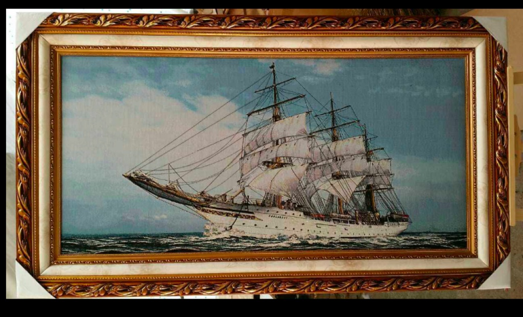 佰成工艺织锦画 PS发泡线条 加工定制