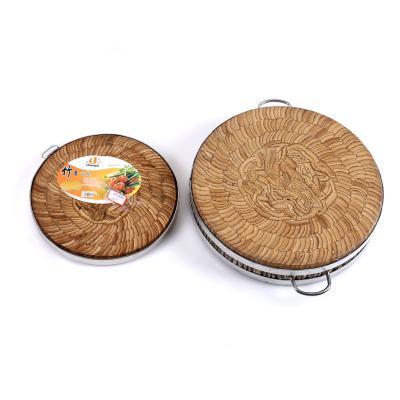 Round phyllostachys pubescens cutting board Thickened bamboo cutting board