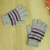Winter children's gloves acrylic striped separate fingers gloves wholesale