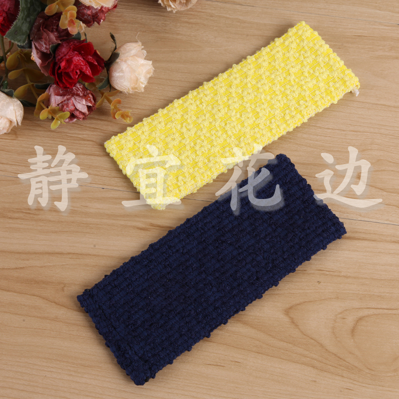 冬款拉绒加厚弹力发带 饰品头带