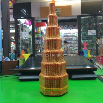 Xiangshan layers of high pagoda luck be promoted step by step and incense