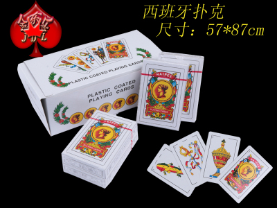 2013 new products entertainment and leisure 40 Spanish foreign trade card manufacturers direct sales