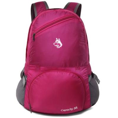 Sled dog outdoor folding Backpack Bag waterproof nylon fabric tearing