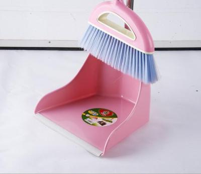 Factory Direct Sales Folding Rod Combination Rod Plastic Broom Dustpan Cover