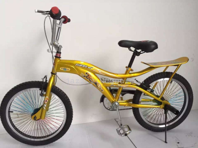 20 inch bike show leopard children bicycle 360 turn V brake brake mountain bike stroller