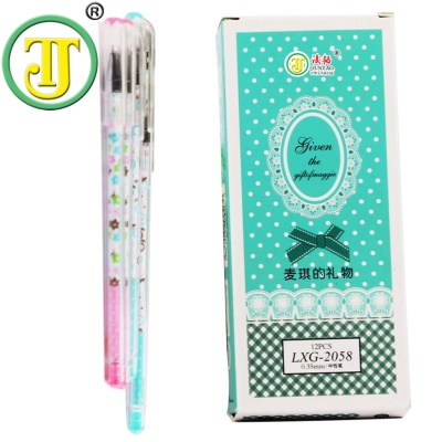 Jun Tao stationery gift pen needle full black 0.35