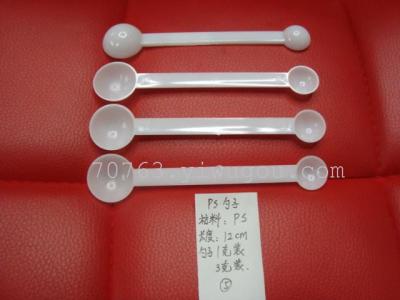 Spoon plastic spoon disposable PS spoon 3 grams spoon SD1138