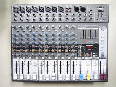 Stage professional with power amplifier mixer PME122A with USB effect