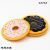 The new cookie coasters insulation pad silicone Coaster Set 4