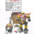 Remote control battle robot sound effects with light 9838-3A