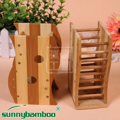 Creative kitchen racks wooden bamboo