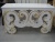 Continental European classical solid wood porch table Dresser aisle PU porch table table