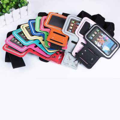 5S mobile phone sports arm sleeve diving material mobile phone sleeve fitness arm transparent arm sleeve