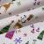 Manufacturers direct multi-color christmas-themed pattern hemp printed fabric