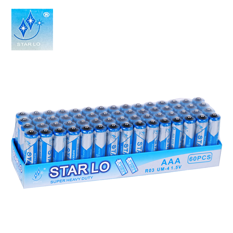厂价直销STARLO高性能7号锌锰干电池环保碳性电池AAA玩具电池