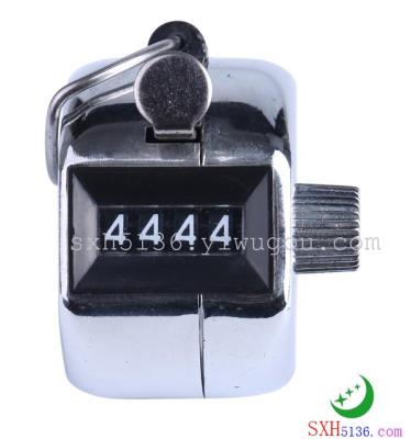 52074 white knob quality round Buddha counter / metal mechanical manual counter