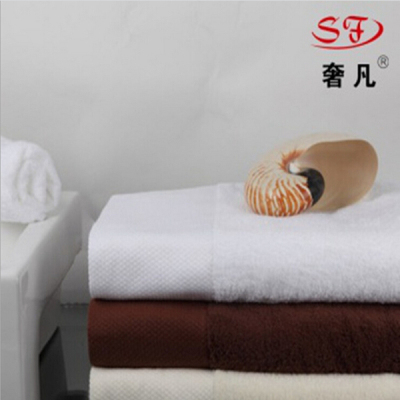 Five Stars Hotel hotel beauty salon cotton bath towel baby adult white towel wholesale