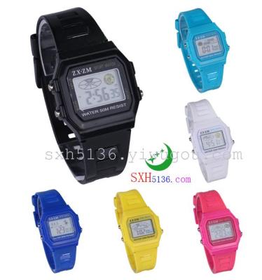 901 colorful electronic watch computer electronic watch adult wear watch