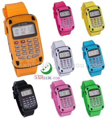 518 car models calculator electronic watch creative students watch children's Day gift table