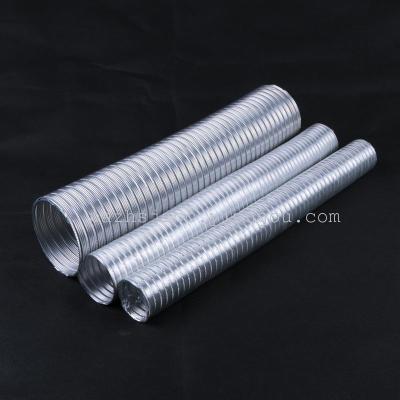 Aluminum air pipe high temperature exhaust pipe metal ventilating pipe aluminum alloy telescopic ventilating pipe