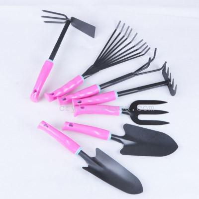 Gardening Tools Seven Piece Set Loose Soil Shovel Rake Hoe