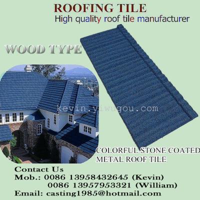 Supply of high quality color stone roofing sheet
