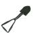 Gardening Tools Four-Piece Big Shovel Ploughstaff Dual-Purpose Hoe Foldable