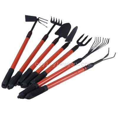 Vegetable Planting Tools Gardening Tools Seven Piece Set Loose Soil Shovel Rake Hoe