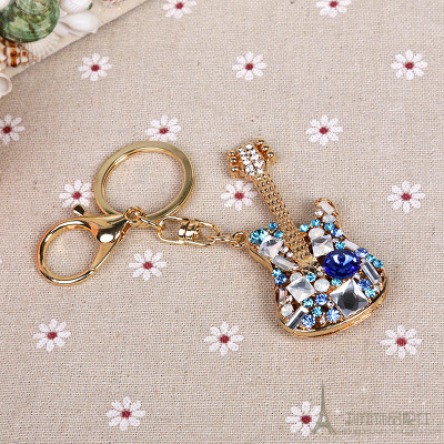 Diamond alloy key chain key ring Korean car key pendant creative gift package