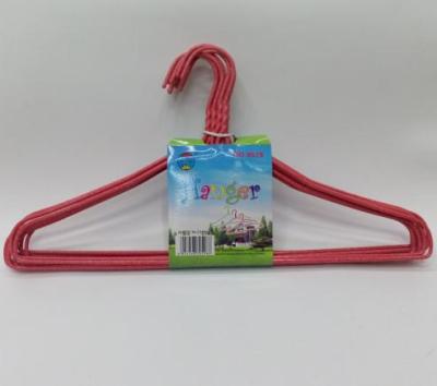 Iron Wire Coat Hanger Adult Large Hanger Plastic Invisible Hanger Dry Cleaner Clothes Hanger 0528