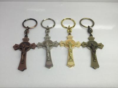 Cross key button Jesus key