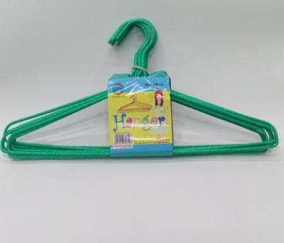 Household Plastic Spraying Iron Wire Coat Hanger Single Home Clothes Rack Clothes Hanger Airing Clothes Hanger 0812