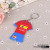 Creative Football Jersey national team key fans gifts gifts PVC key pendant