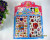 Cartoon stickers stickers affixed to the princess dress children bubble stickers manufacturers selling