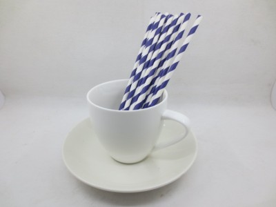 Creative Paper Beverage Color Environmental Protection Long Straw Disposable Juice Coffee Milk Tea Straw (Bar)