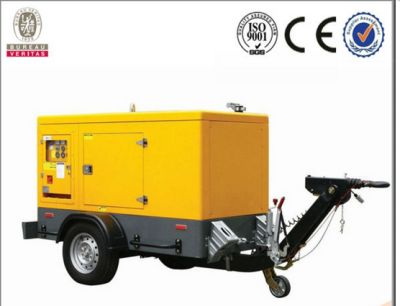 Factory direct | Weichai 100kVA diesel generator with six cylinder Standford mute Trailer