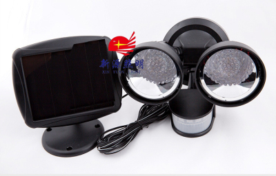 Infrared anti-theft lamp solar energy lamp head human body induction lamp