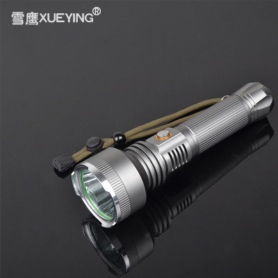 Highlights flashlight rechargeable LED flashlight outdoor riding self-defense mini flashlight factory direct